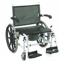 SEDIA BARIATRICA PER DOCCIA E WC AD AUTOSPINTA