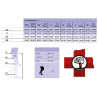 Tabella misure Monocollant Cotton A-G Sigvaris Classe 2