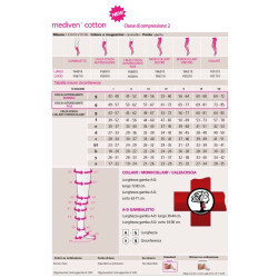 Calze Mediven Cotton Maxis Seconda Classe