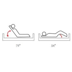 LETTO A DUE MANOVELLE TULIPANO