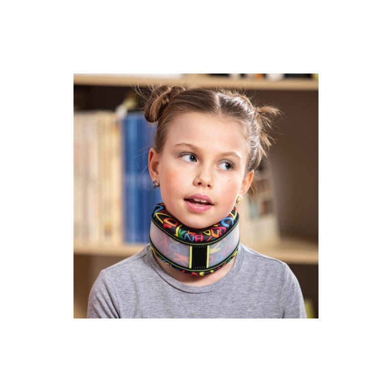 Collare cervicale semirigido modulabile pediatrico