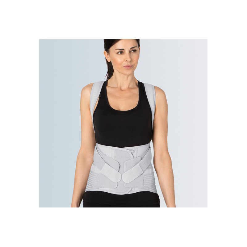 Corsetto semirigido con filo d'argento DORSOSILVER