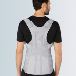 Corsetto semirigido con filo d'argento DORSOSILVER
