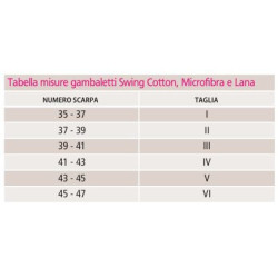 GAMBALETTI UOMO SWING COTTON 70 DENARI 15mmHg