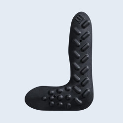 LEVAMED E+MOTION Cavigliera elastica con supporto in silicone
