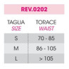 Tabella taglie Fascia Seno Revée® Belt: Stabilizzazione Ottimale per Mastoplastica Additiva