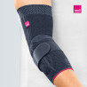 Gomitiera in tessuto elastico con pressore in silicone Emotion