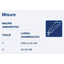 Tabella misure Reggibraccio Semplice Pediatrico – Supporto Sicuro e Confortevole