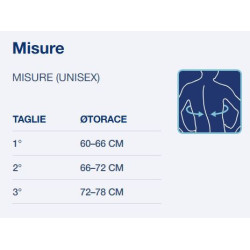 Maglia posturale pediatrica P+ Young Up 2.0 per correzione del tronco