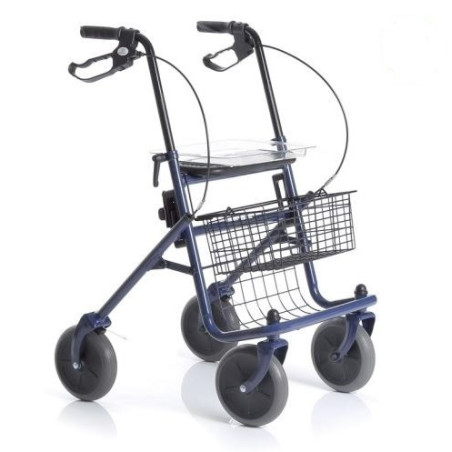 ROLLATOR PIEGHEVOLE IN ACCIAO VERNICIATO