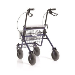 ROLLATOR PIEGHEVOLE IN ACCIAO VERNICIATO