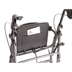 ROLLATOR PIEGHEVOLE IN ALLUMINIO VERNICIATO