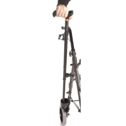 ROLLATOR PIEGHEVOLE IN ALLUMINIO VERNICIATO