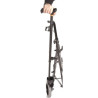 ROLLATOR PIEGHEVOLE IN ALLUMINIO VERNICIATO
