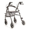 ROLLATOR PIEGHEVOLE IN ALLUMINIO VERNICIATO