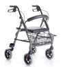 ROLLATOR PIEGHEVOLE IN ALLUMINIO VERNICIATO