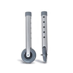 RUOTE FISSE 5 FORI (paio)