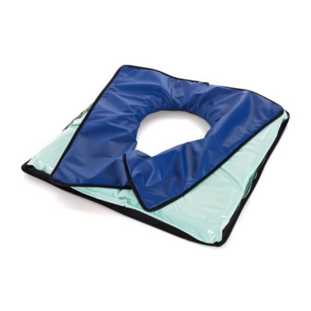 CUSCINO GEL FLUIDO CON FORO 42X42 Cm