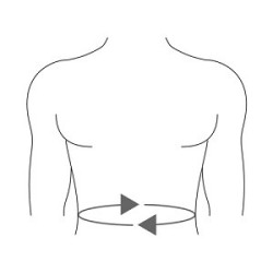 CINTURA NORMALE ALTEZZA Cm 27