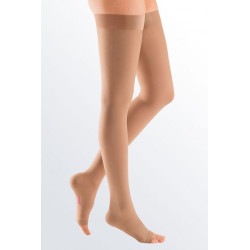 CALZA COSCIA AUTOREGGENTE CORTA MEDIVEN PLUS TERZA CLASSE DI COMPRESSIONE BEIGE
