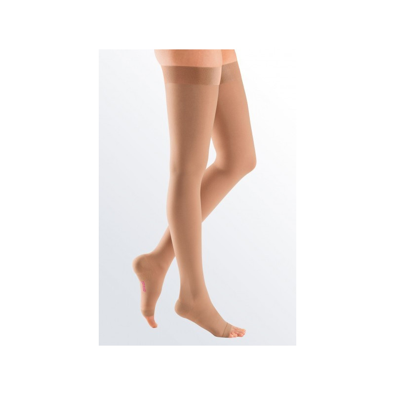CALZA COSCIA CORTA MEDIVEN PLUS SECONDA CLASSE DI COMPRESSIONE BEIGE